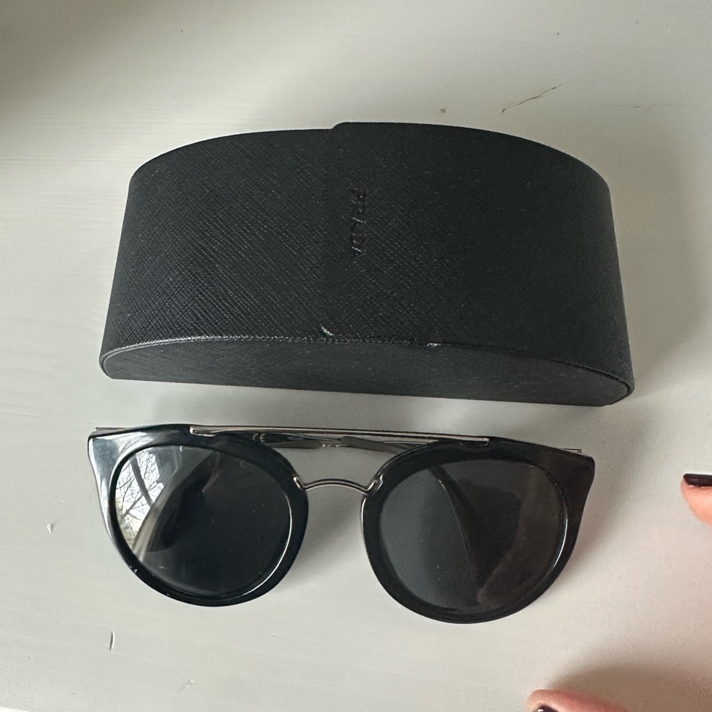 Used Prada Black Women's Sunglasses - Picture 3 of 4